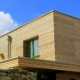 Rhombusleisten als Holzfassade